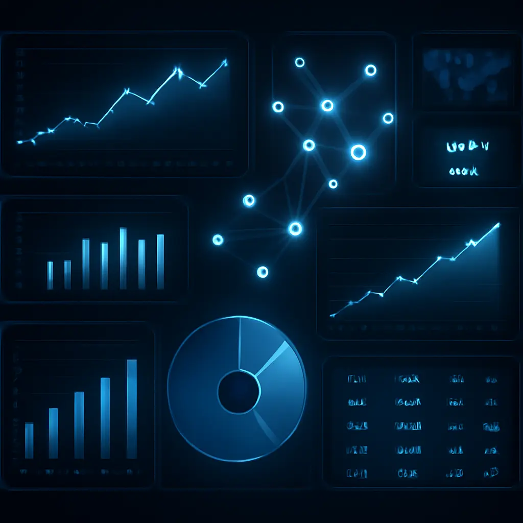 Визуализация процесса анализа данных и новостей с помощью искусственного интеллекта