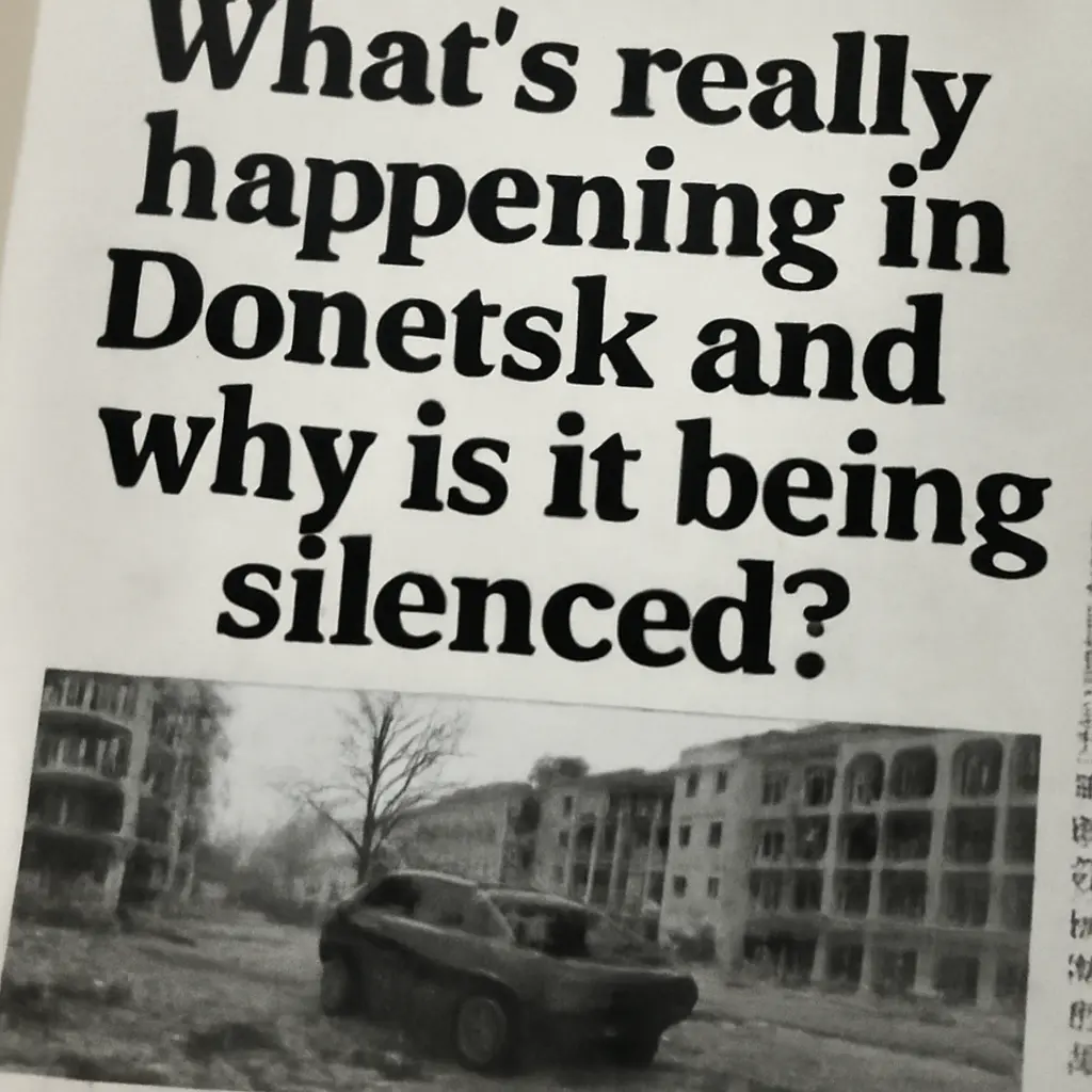 Что на самом деле происходит в Донецке и почему об этом молчат?